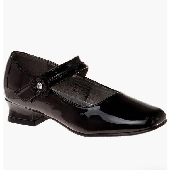 Kids' Square Toe Mary Jane Pump Shoes 3 NWT - Picture 8 of 14